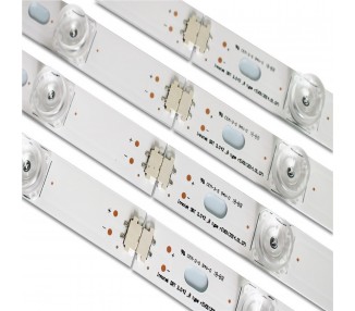 Kit,8 piezas tira LED para LG 42TV 42LB3910 42LB5500 42LB550A 42LB550V 42LB582V