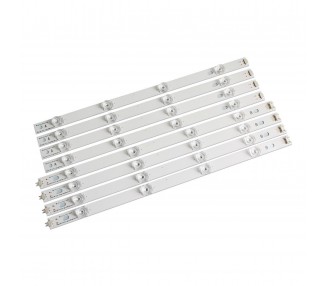 Kit,8 piezas tira LED para LG 42TV 42LB3910 42LB5500 42LB550A 42LB550V 42LB582V