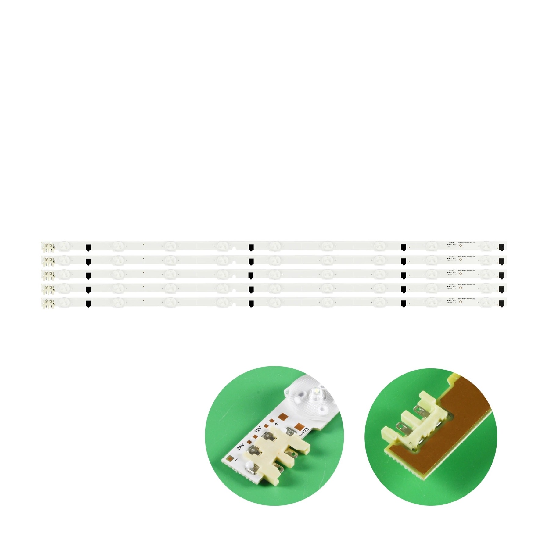 5Pcs Tira de luz de fondo LED para Samsung TV de 32 BN96-25300A D2GE-320SC0-R