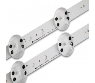 Kit Reparacion Retroiluminacion Tiras de Led Para TV 49" LG 49Uv340C 49Uj6565 49Uj651V 49Uj670V Lc490Dgg