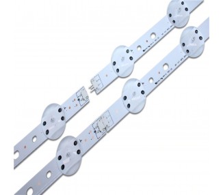 Kit Reparacion Retroiluminacion Tiras de Led Para TV 49" LG 49Uv340C 49Uj6565 49Uj651V 49Uj670V Lc490Dgg