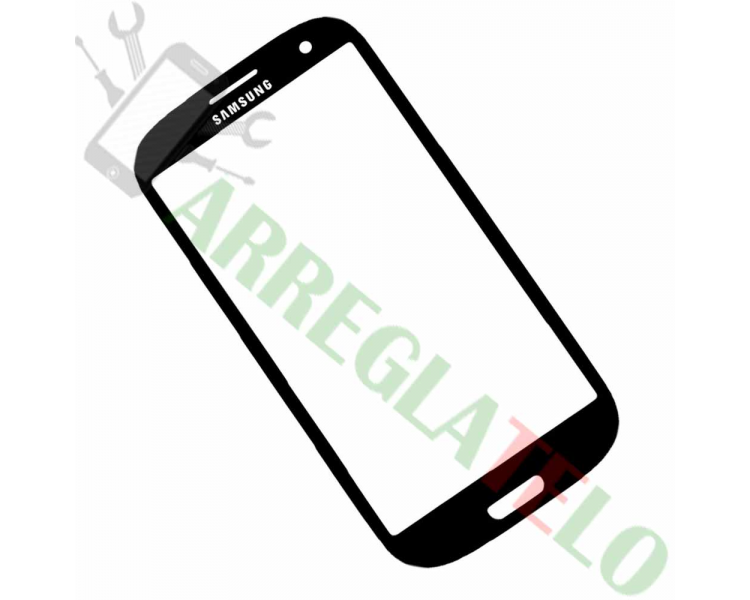 Pantalla Tactil Cristal Para Samsung Galaxy S3 I9300 Negro Negra