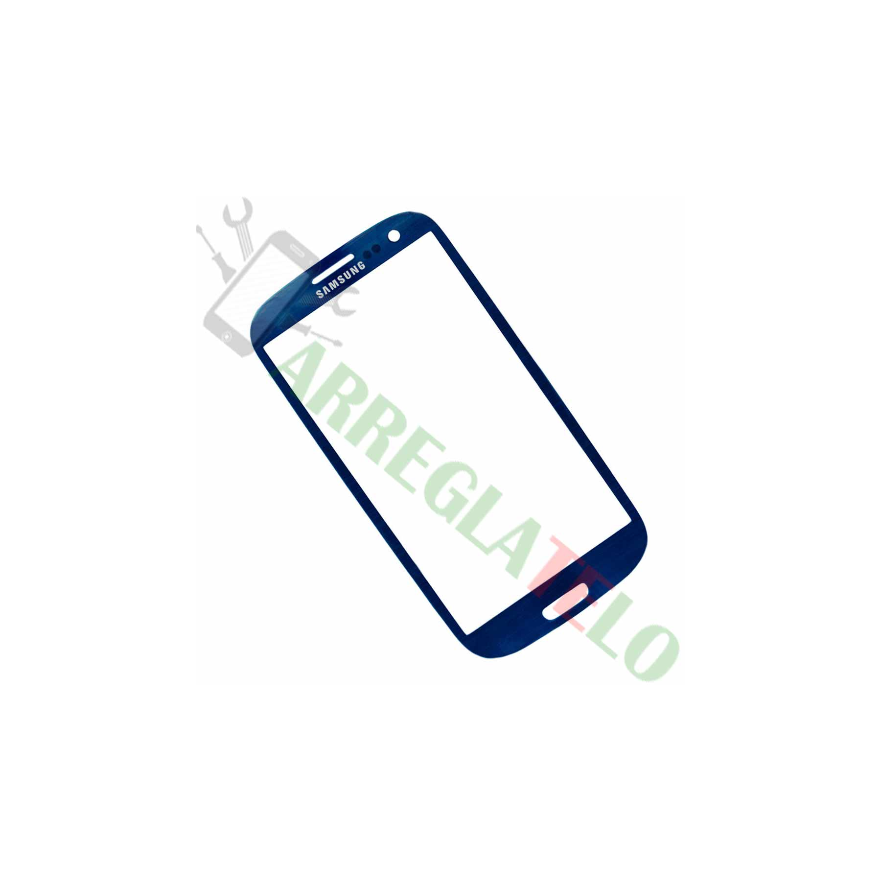 Pantalla Tactil Cristal Para Samsung Galaxy S3 I9300 Azul