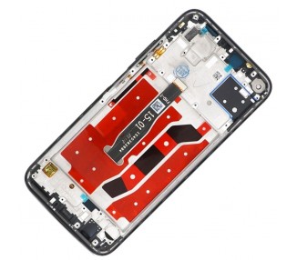 Kit Reparación Pantalla para Huawei P40 Lite JNY L21 LX1 L21A L01A, Marco, Negra