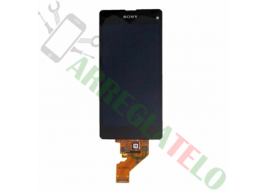 Display For Sony Xperia Z1 Compact, Color Black ARREGLATELO - 2