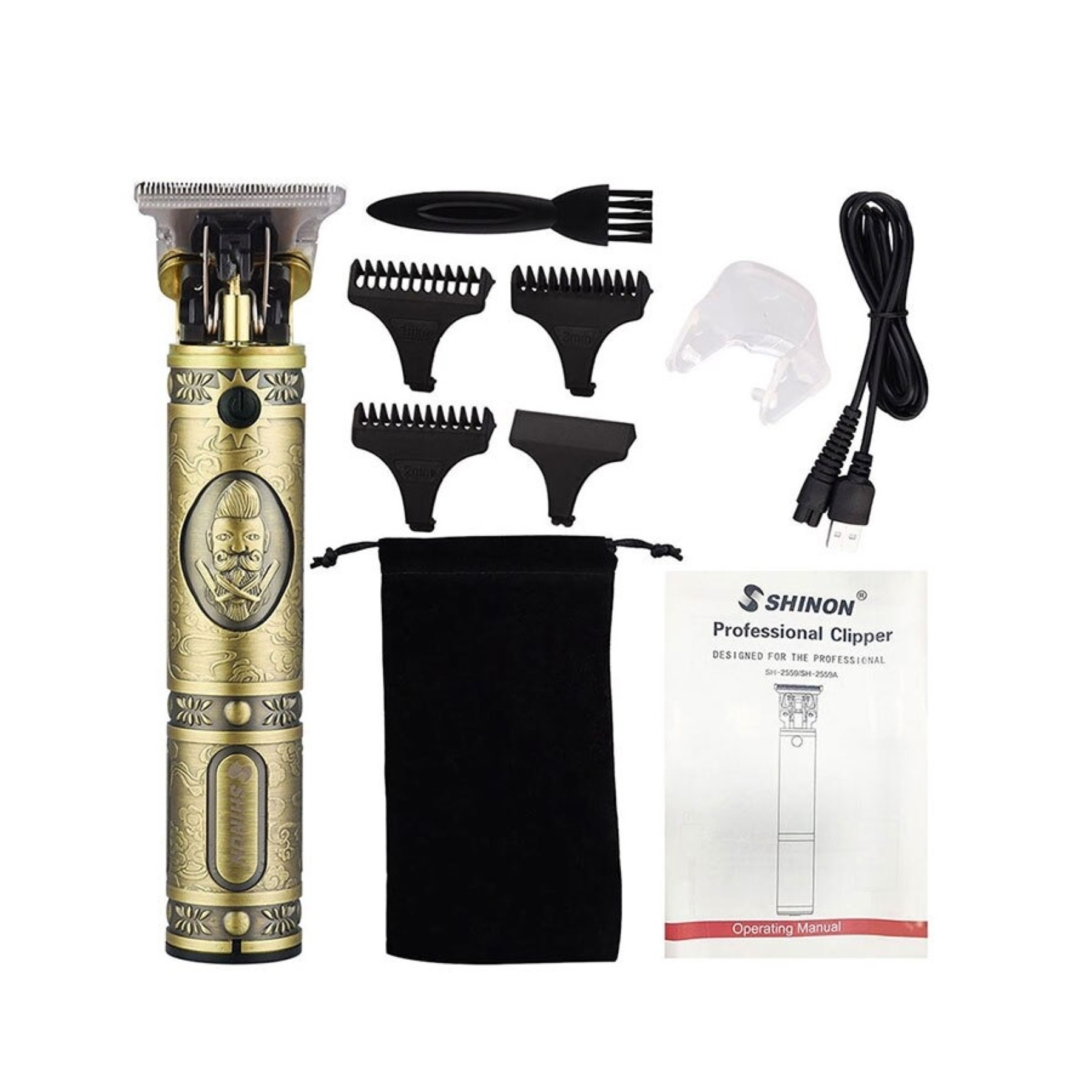 Maquina Cortadora Cabello Electrica Profesional Sin Cable Recargable Peluqueria