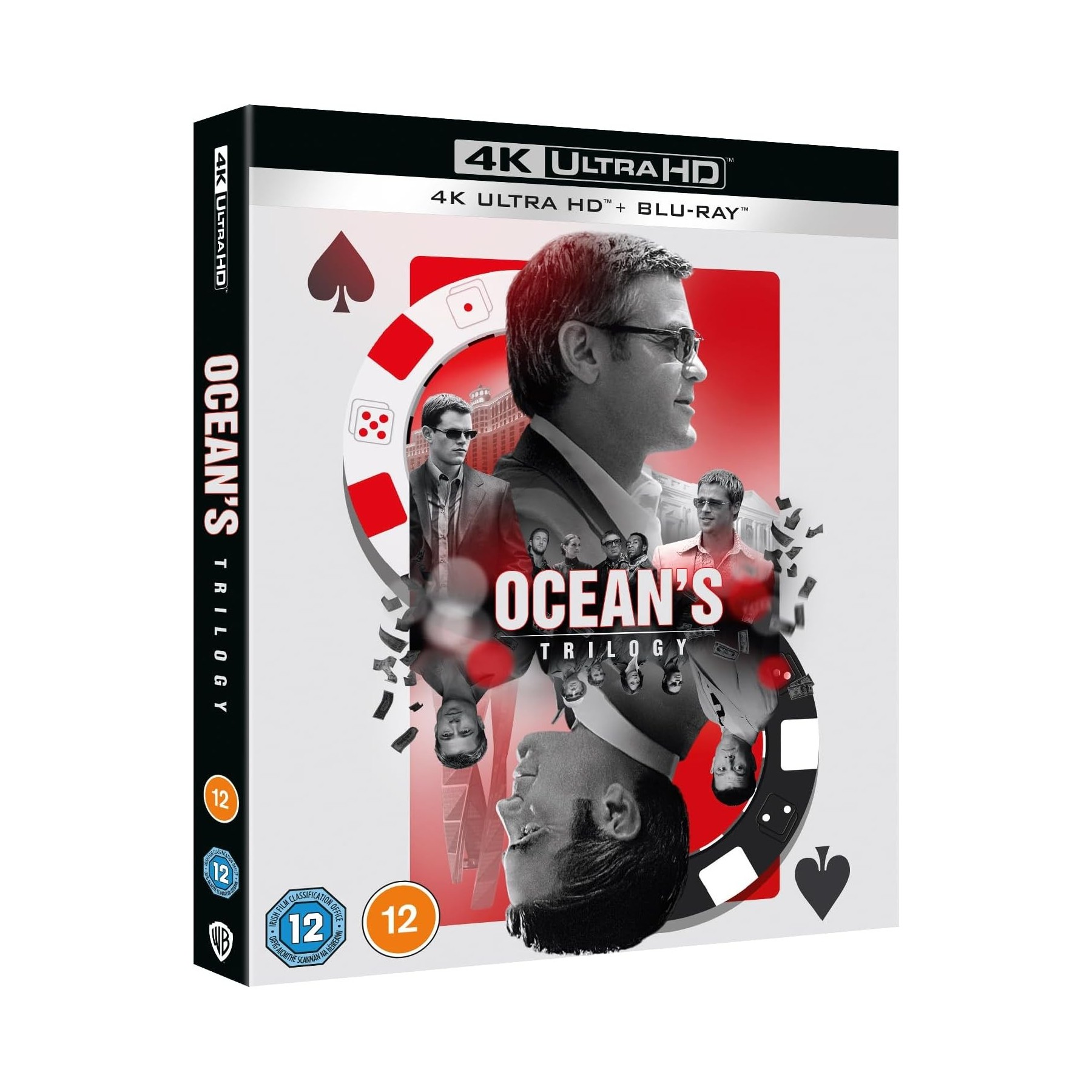 Oceans Eleven / Oceans Twelve / Oceans Thirteen 4K Ultra HD + Blu-Ray