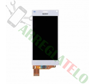 Display For Sony Xperia Z3 Compact, Color White ARREGLATELO - 2