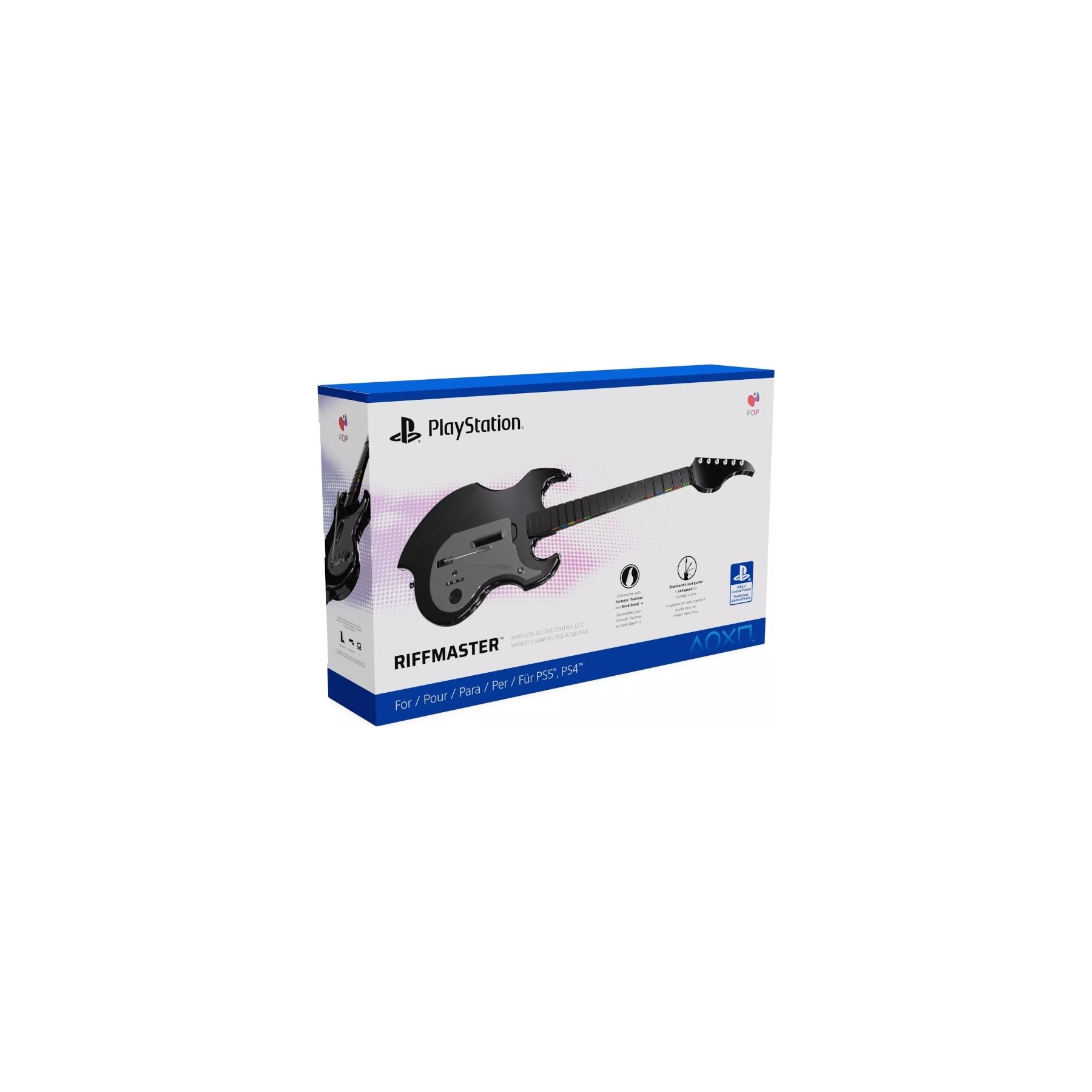 PDP RIFFMASTER WIRELESS GUITAR CONTROLLER (OFICIAL) (PS4)