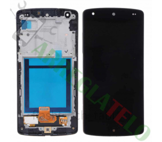 Display For LG Nexus 5, Color Black, With Frame