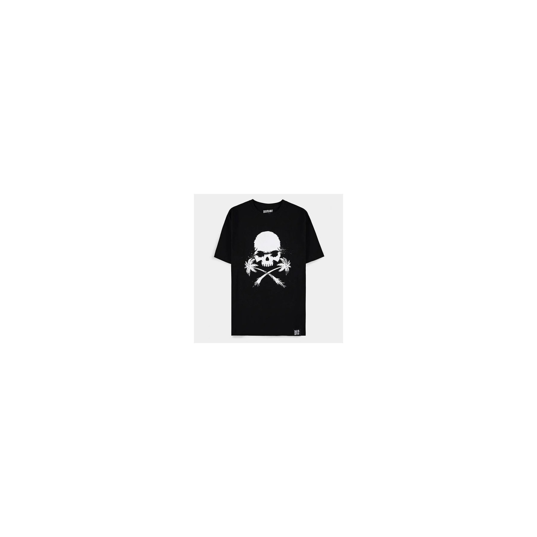 Dead Island T-Shirt (L) Man: Skull Short Sleeved