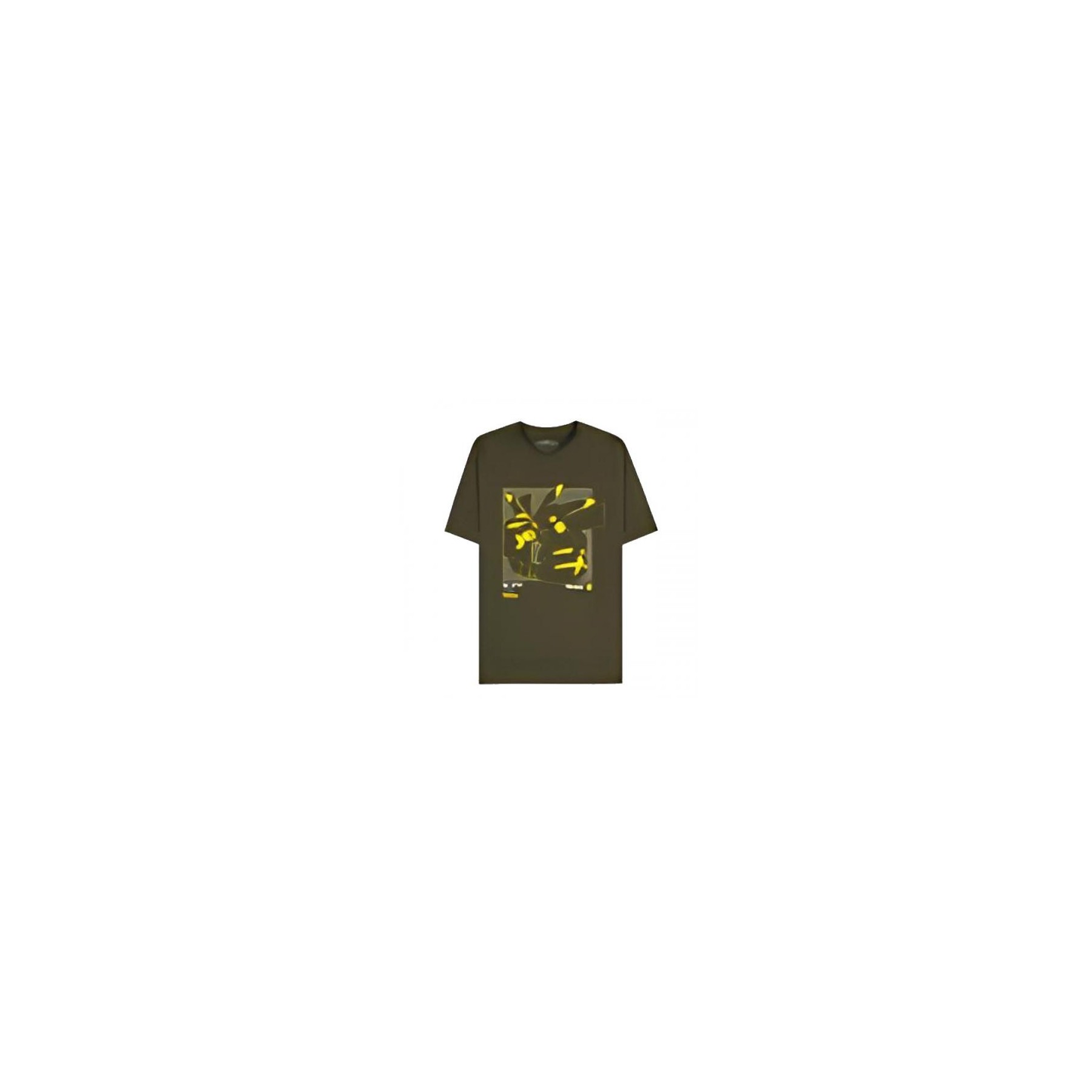 Pokemon T-Shirt (XXL) Man: Green Pikachu