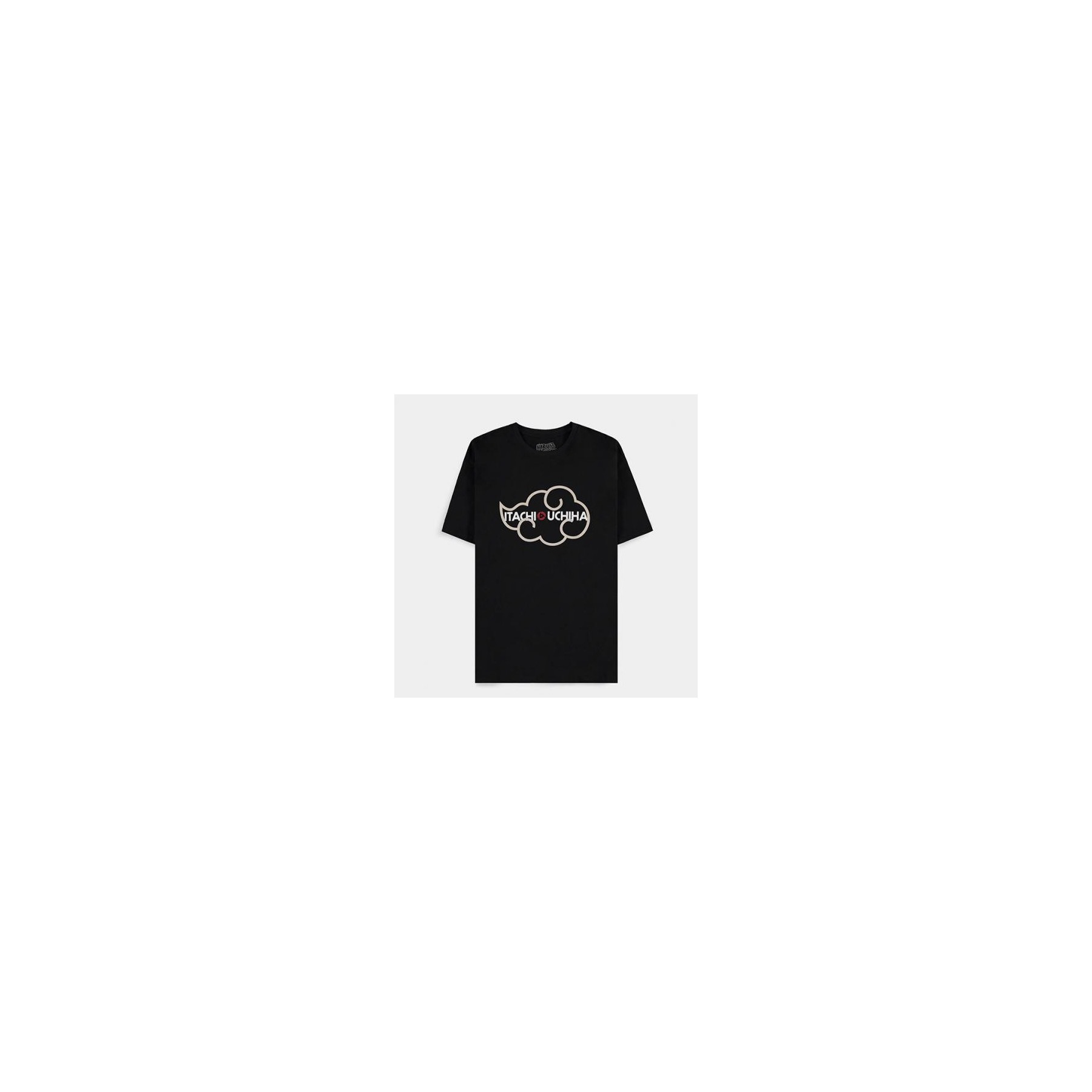 Naruto Shippuden T-Shirt (XXL) Man: Itachi Uchiha Black