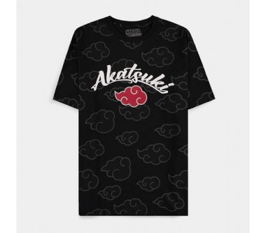 Naruto Shippuden T-Shirt (S) Man: Akatsuki All Over