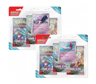 Pokemon (Mult.2) Box 3 Buste/1 Carta SV07 Corona Astrale ITA