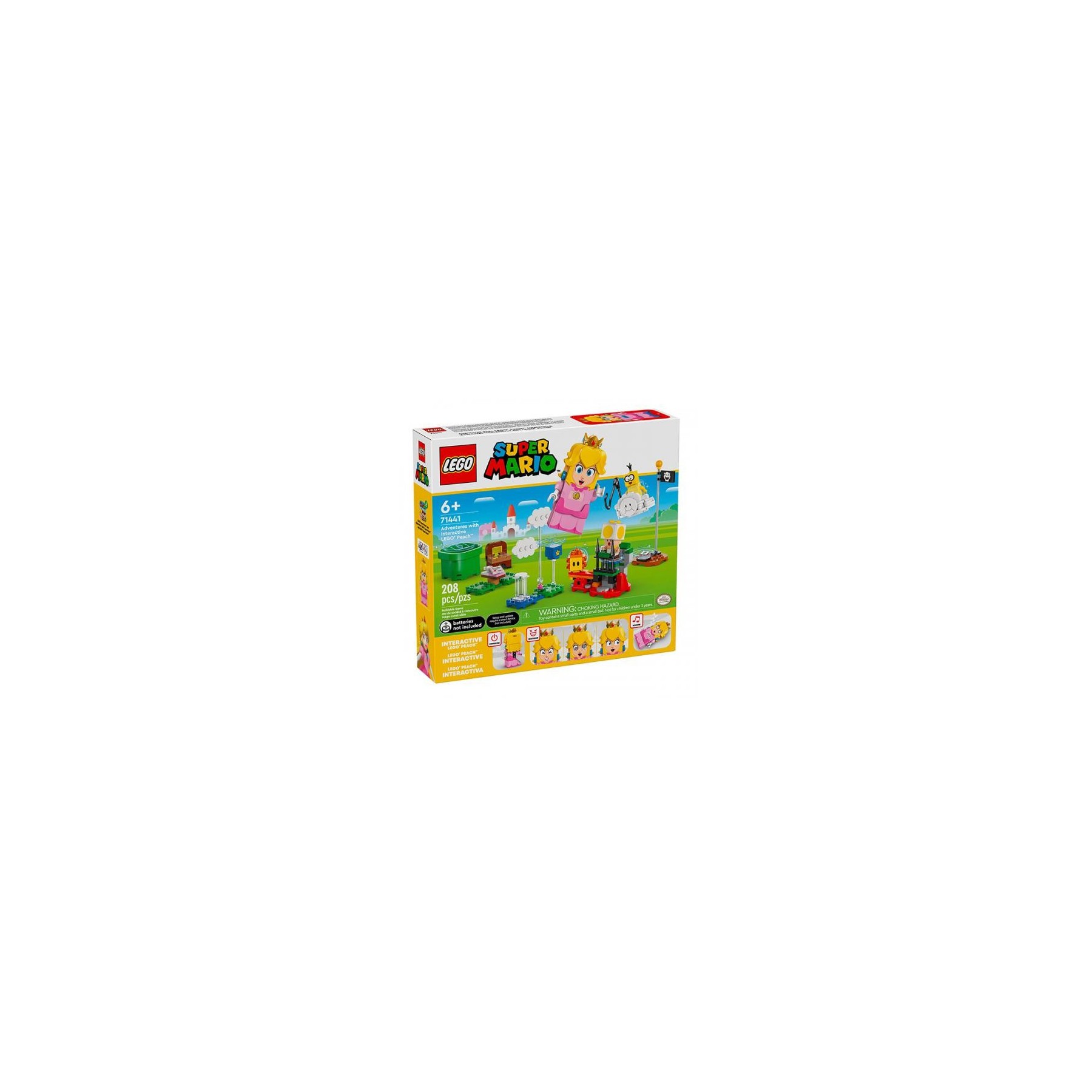 71441 Lego Super Mario Avventure Peach Interattivo 208pz