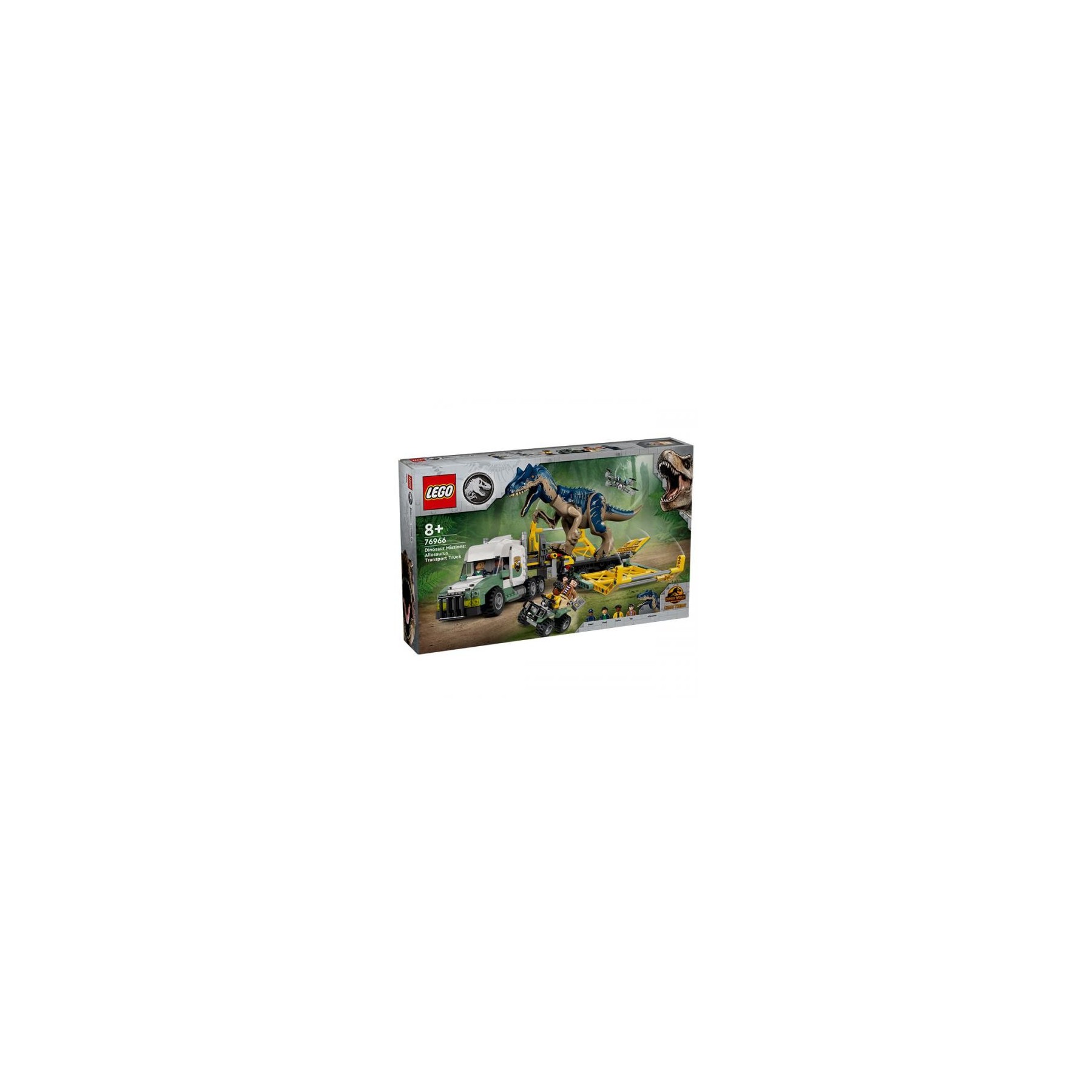 76966 Lego Jurassic World Camion Trasporto Allosauro 588pz