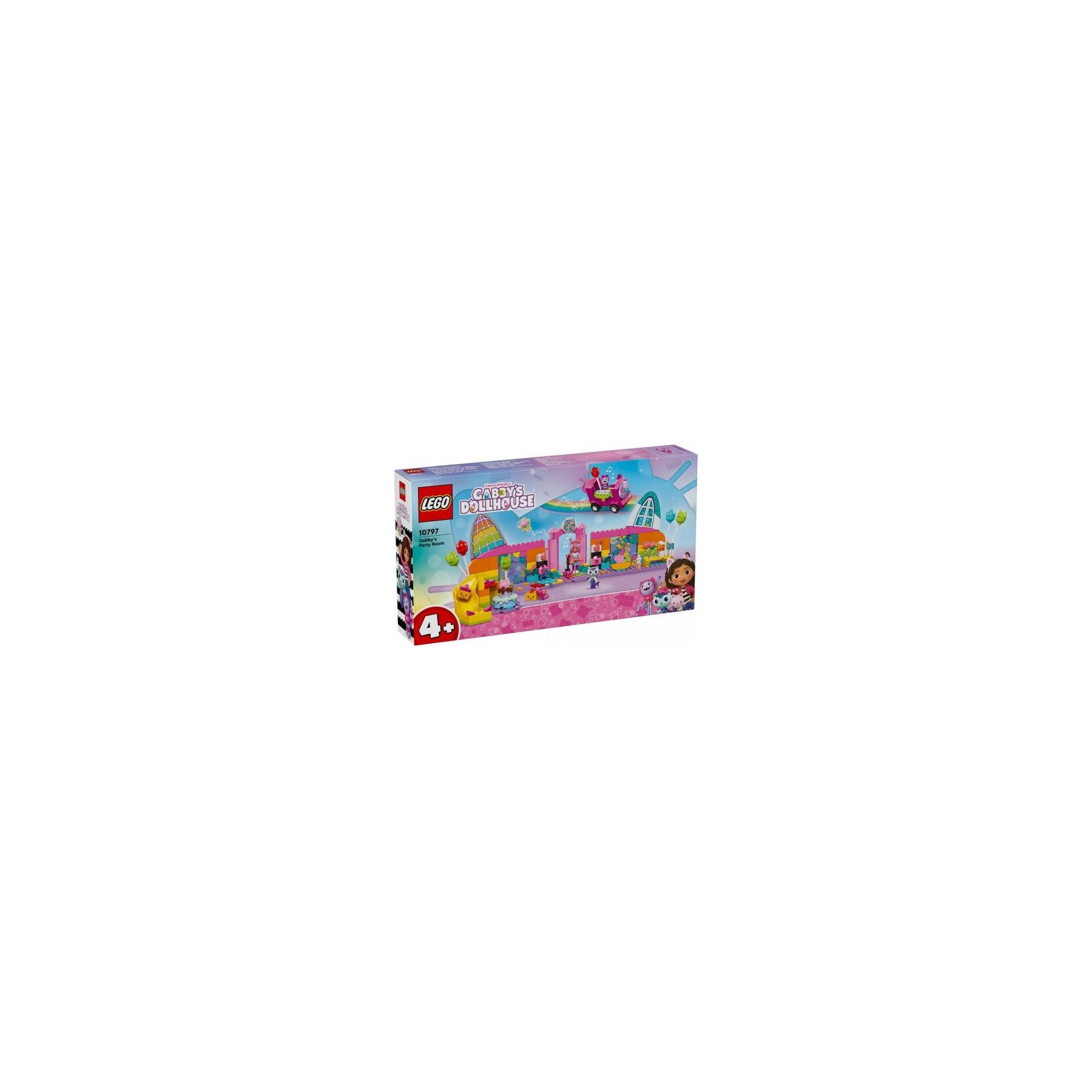 10797 Lego Gabby's Dollhouse la Stanza della Festa di Gabby