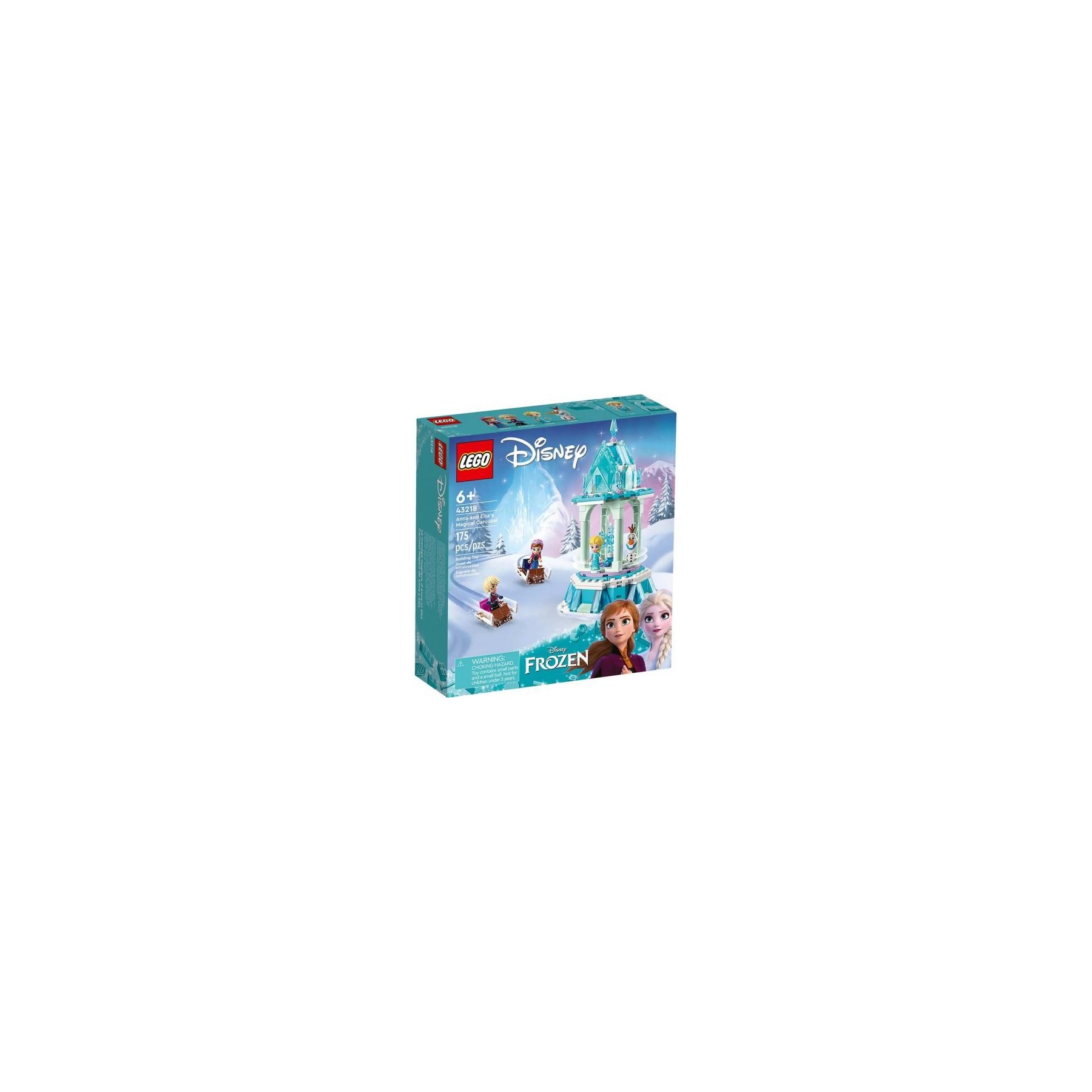 43218 Lego Disney Frozen la Giostra Magica di Anna ed Elsa