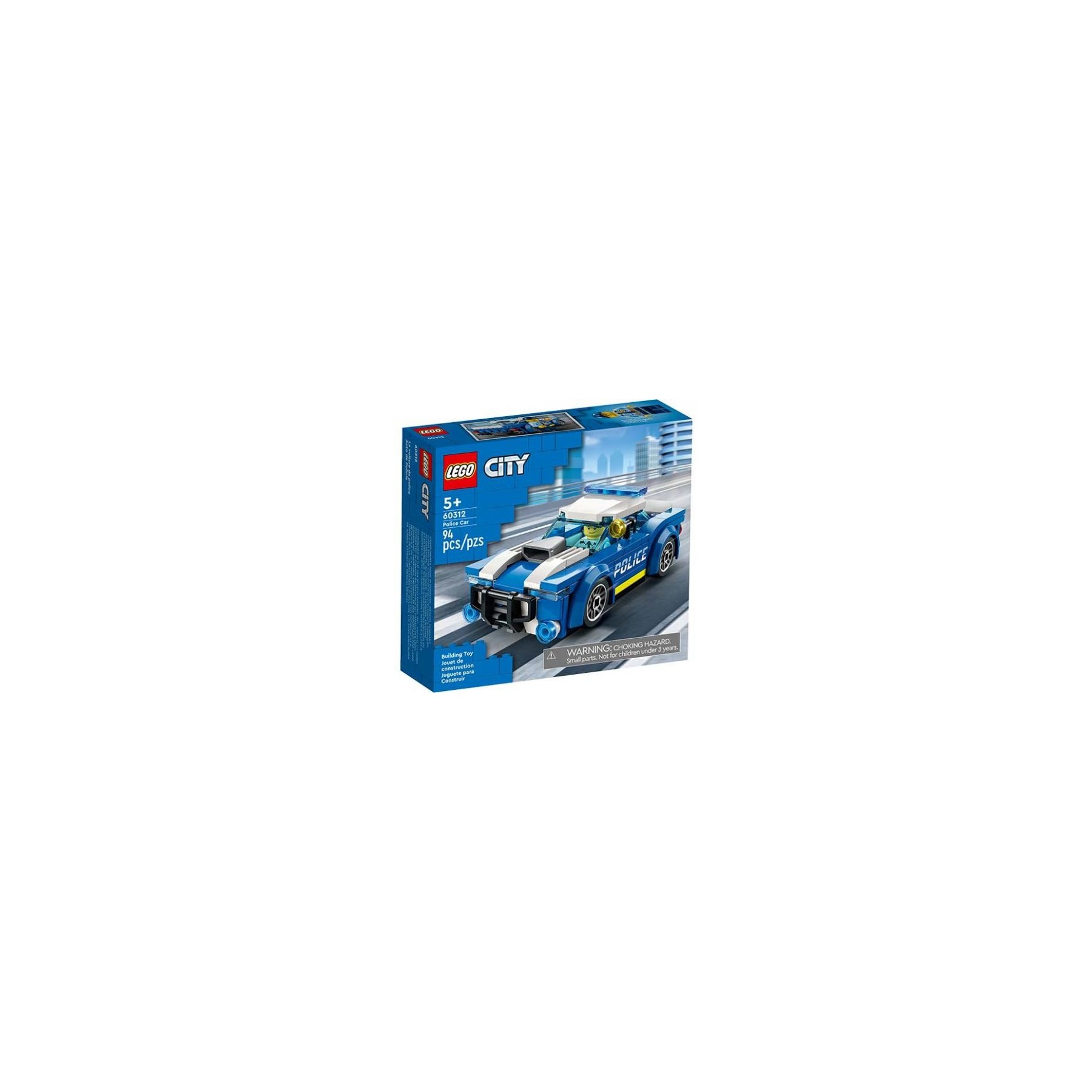 60312 Lego City Auto della Polizia
