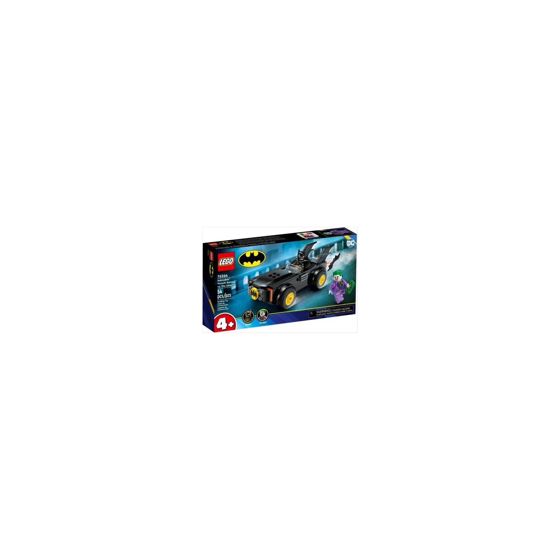 76264 Lego DC Comics Inseguimento Batmobile Batman vs Joker