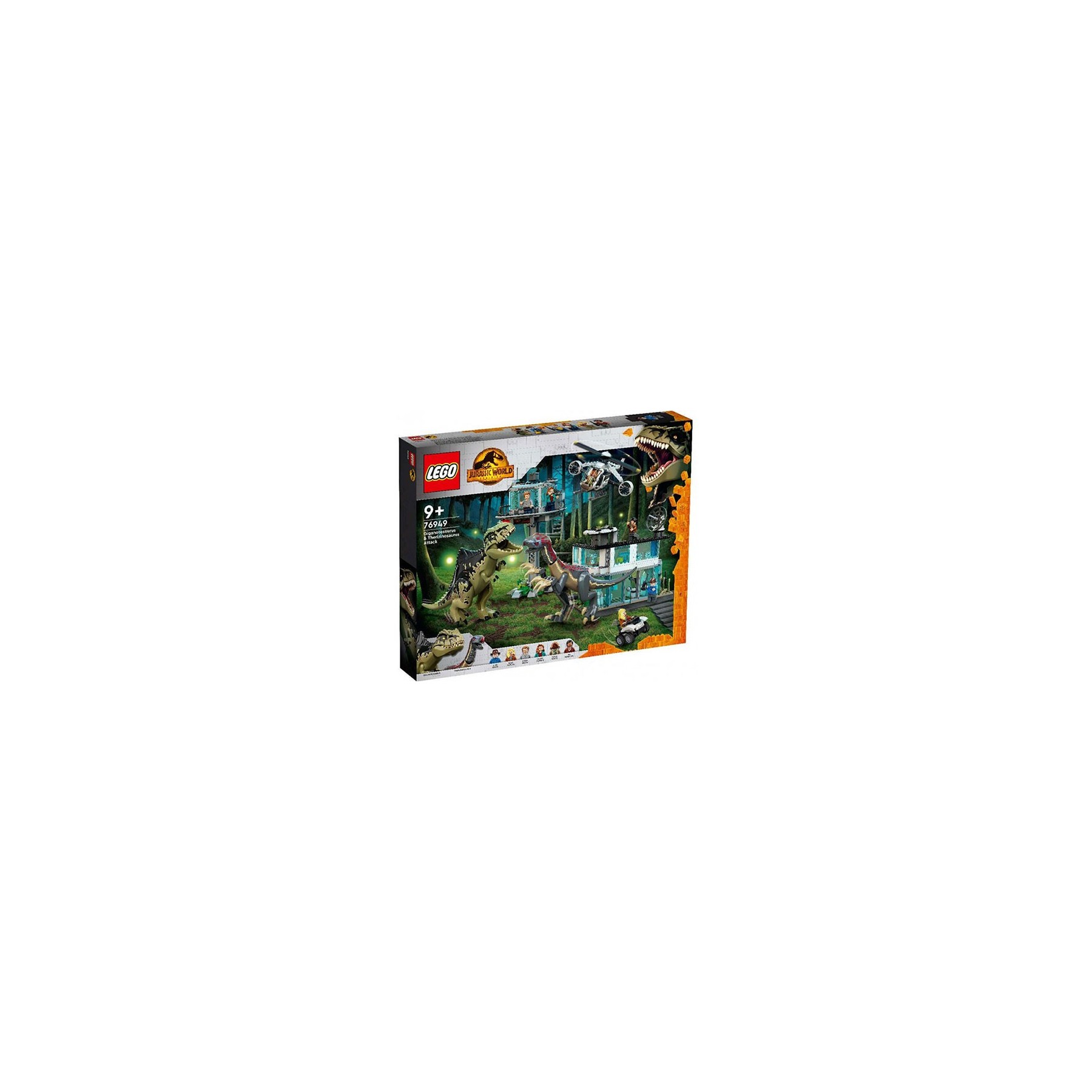 76949 Lego Jurassic World Giganotosauro e Terizinosauro