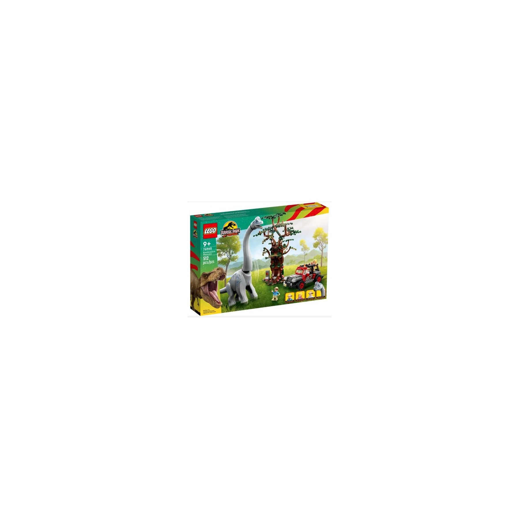 76960 Lego Jurassic World La Scoperta del Brachiosauro