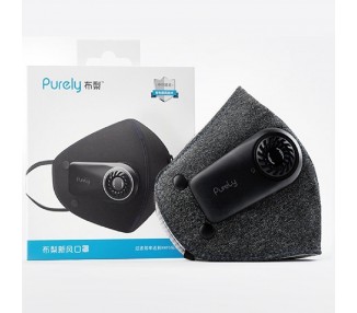 Mascarilla Electrica Electronica Inteligente Con Ventilador Lateral