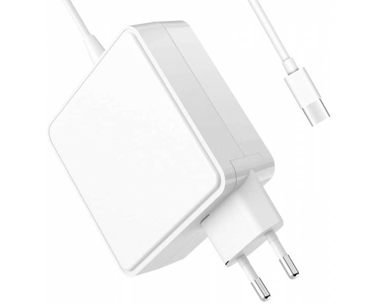 Cargador Compatible para Macbook Usb-C, 61W, Para Macbook Pro 13 2016 Con Cable