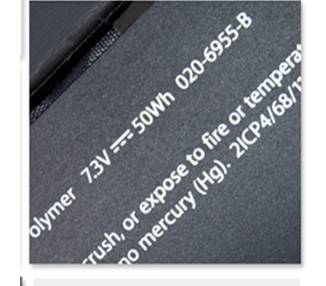 Bateria para Portatil MacBook Air 13 A1377 A1369 MC503 MC504