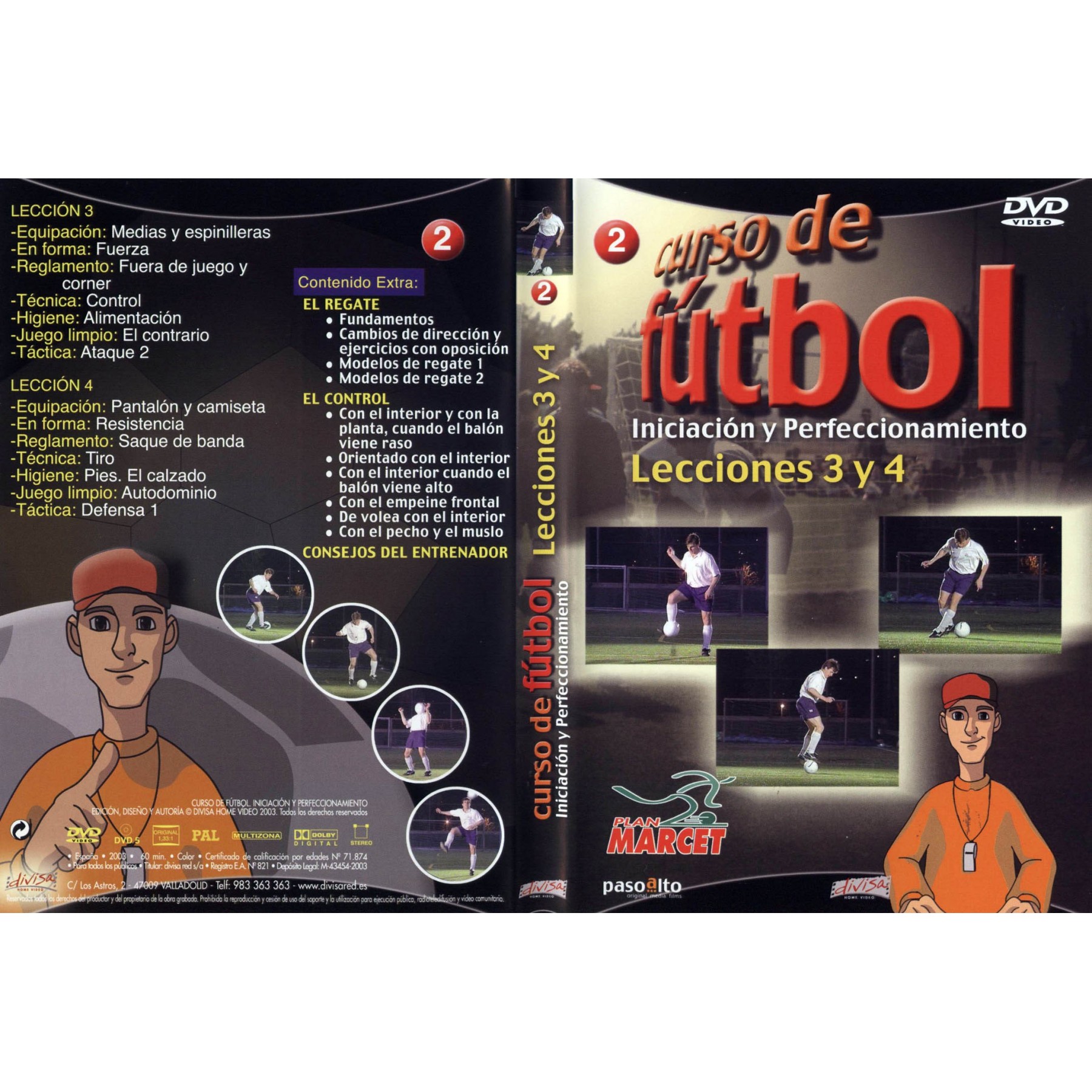 Curso De Futbol - Iniciacion Y Perfeccionamiento Dvd