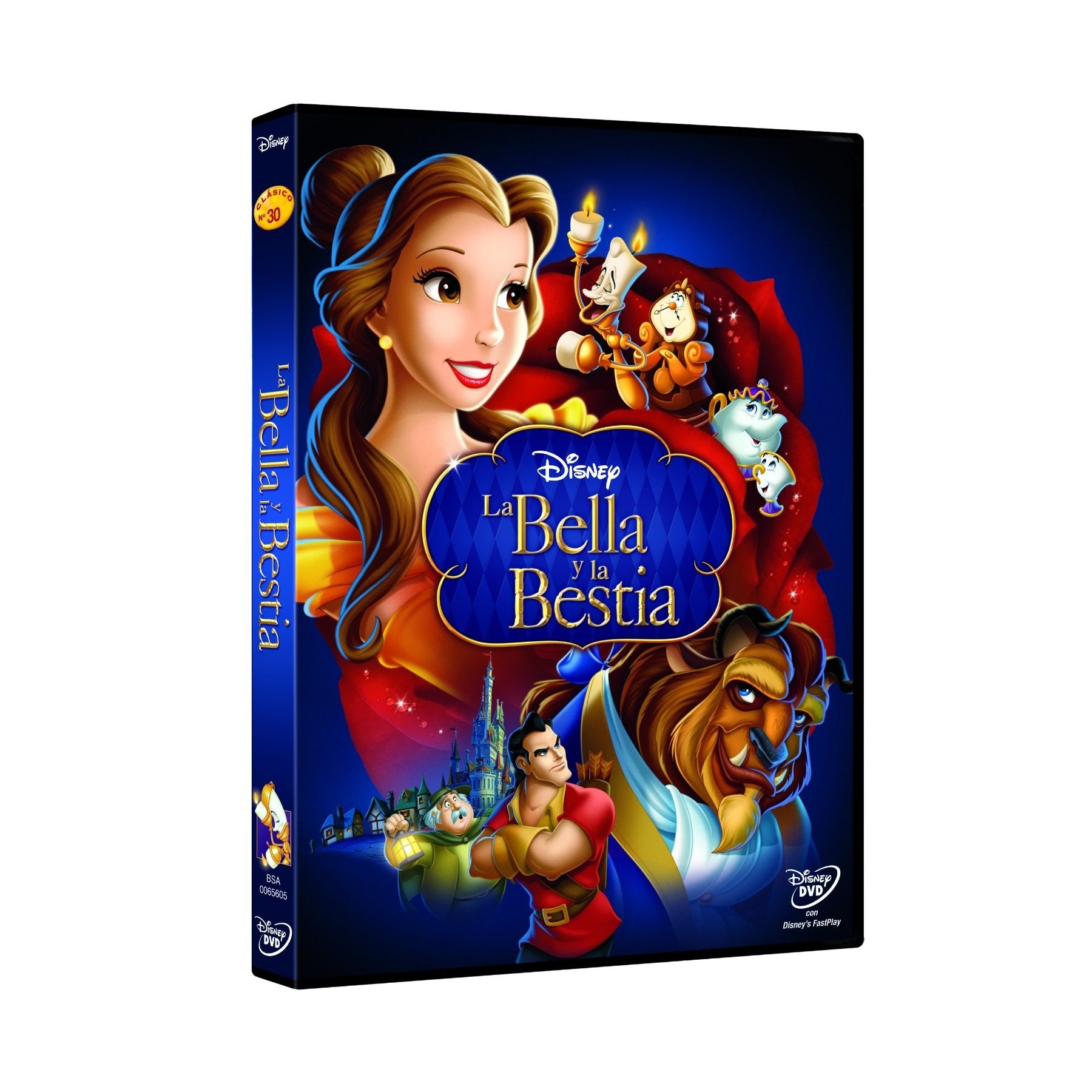 La Bella Y La Bestia 201 Disney     Dvd Vta