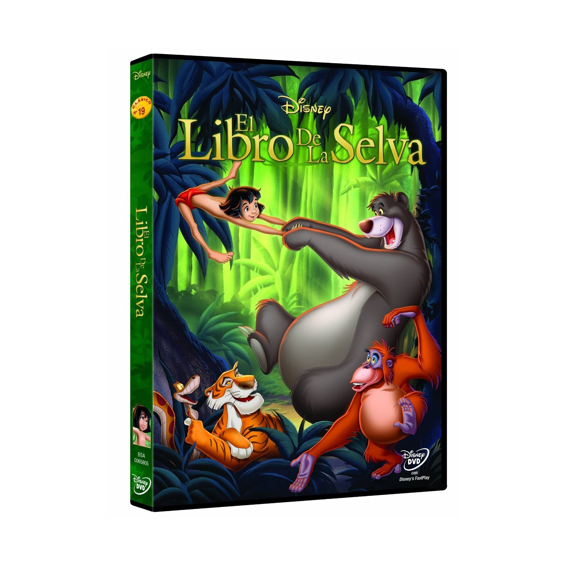 El Libro De La Selv Disney     Dvd Vta