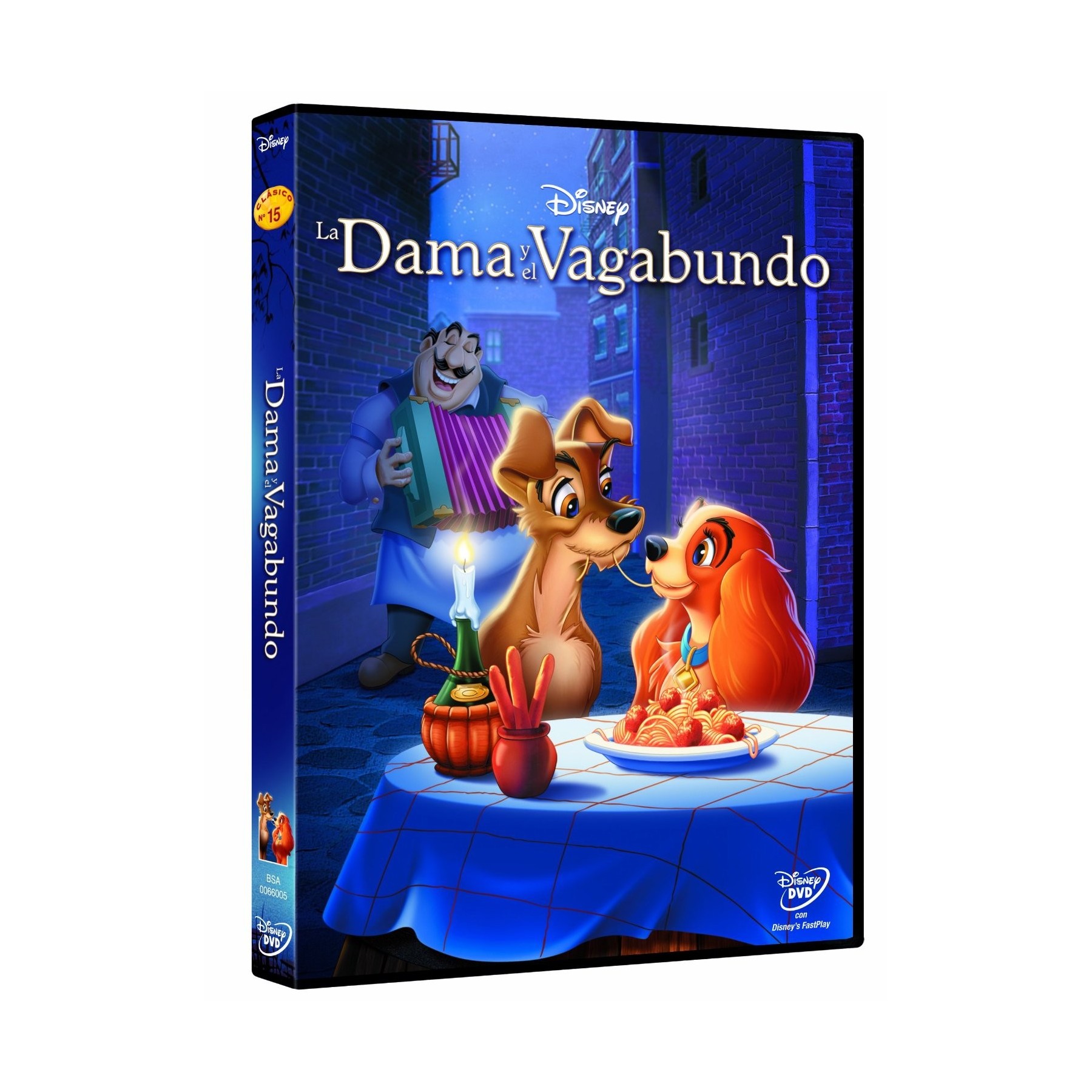 La Dama Y El Vagabund Disney     Dvd Vta