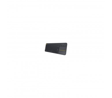 Teclado Logitech K400 Plus Wireless Touchpad Negro