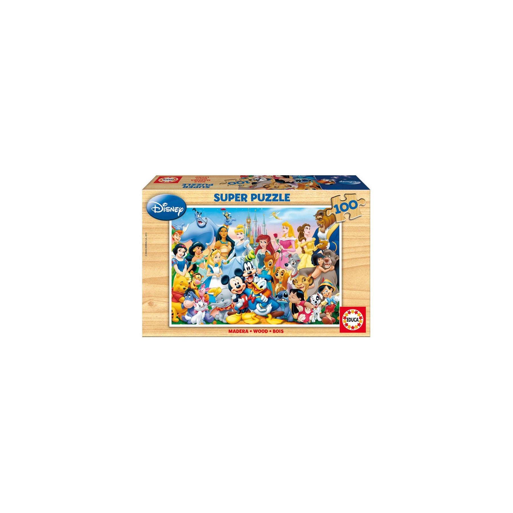Puzzle El Maravilloso Mundo de Disney 100pz