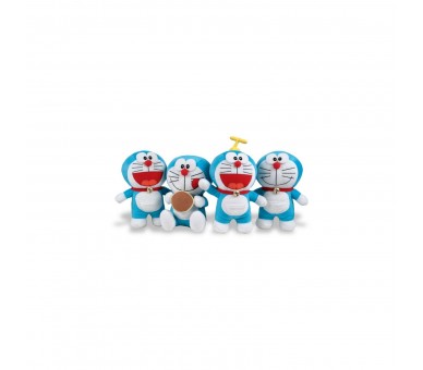 Peluche Doraemon soft T3 24/27cm surtido 4 Unds