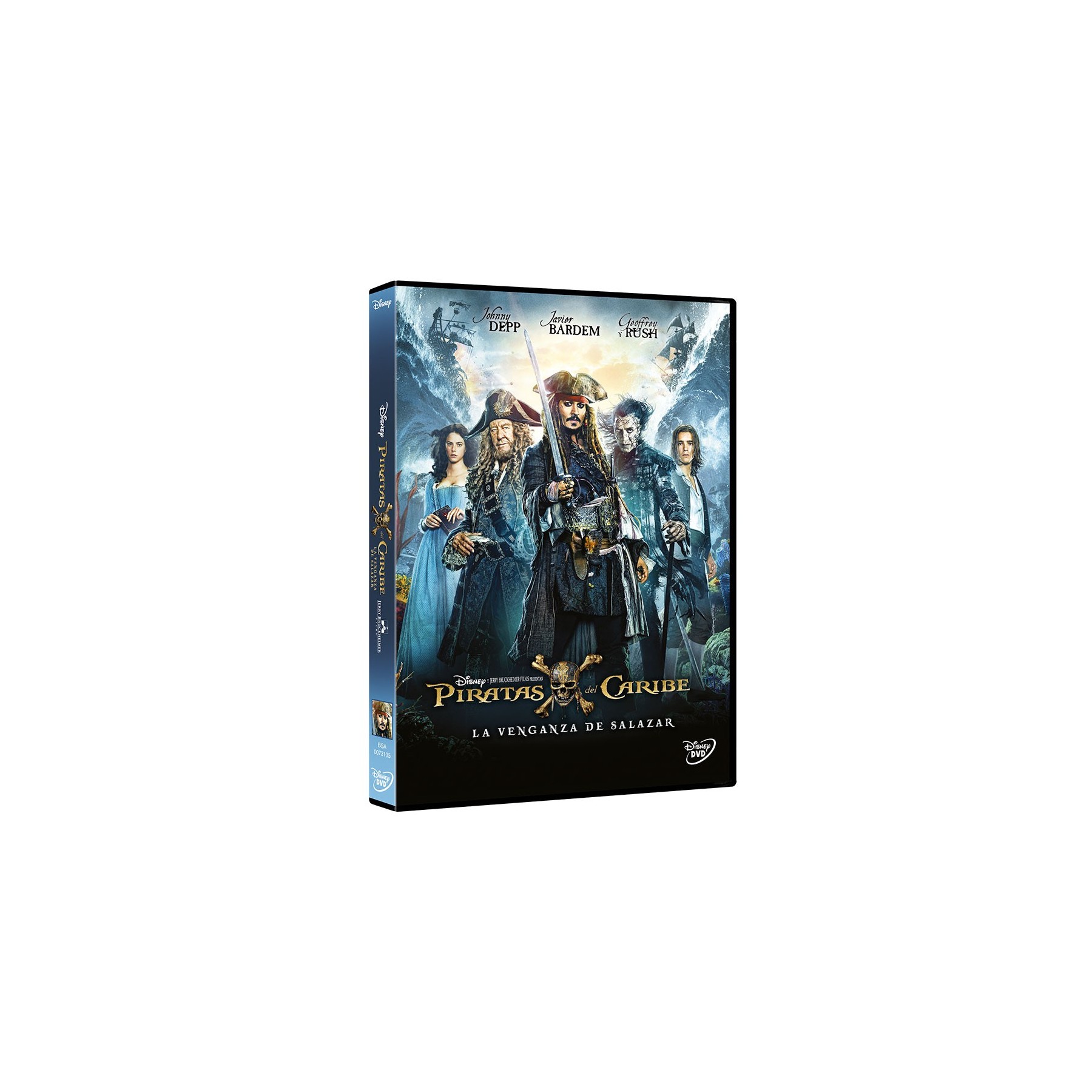 Piratas Del Caribe: La Venganza De Salaza Disney     Dvd Vta