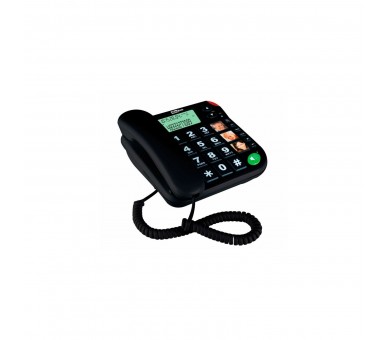 Teléfono Fijo Sobremesa Teclas Grandes Maxcom