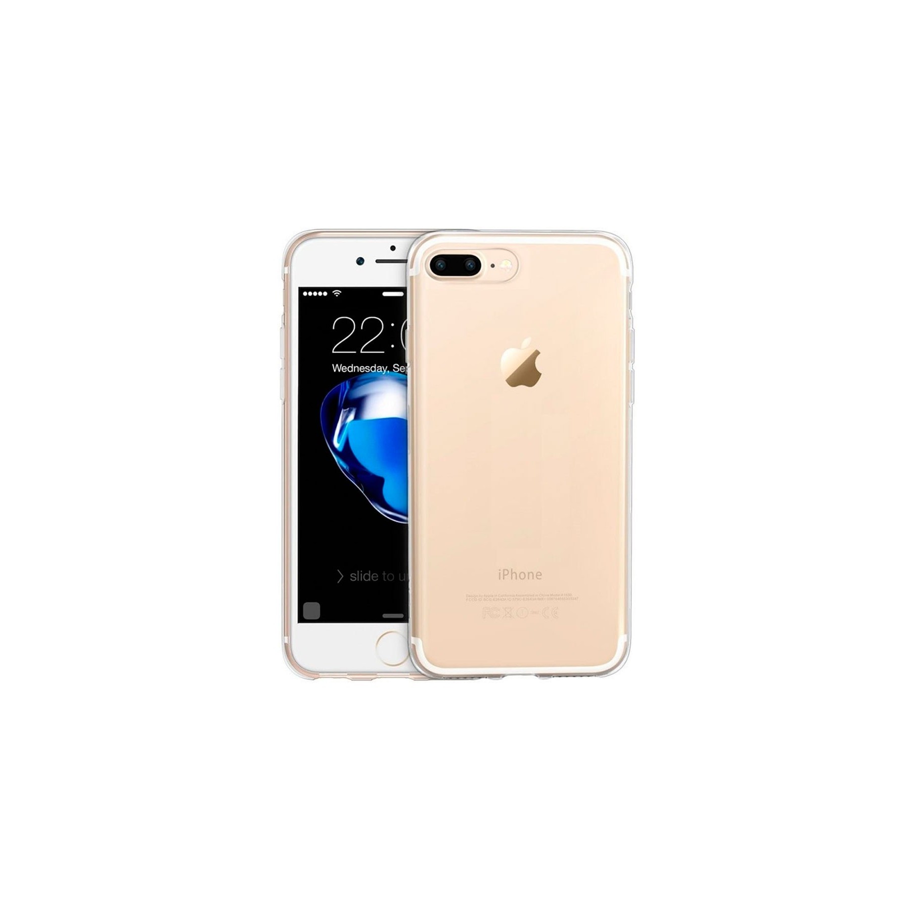 JC CARCASA TRANSPARENTE APPLE IPHONE 7/8 PLUS
