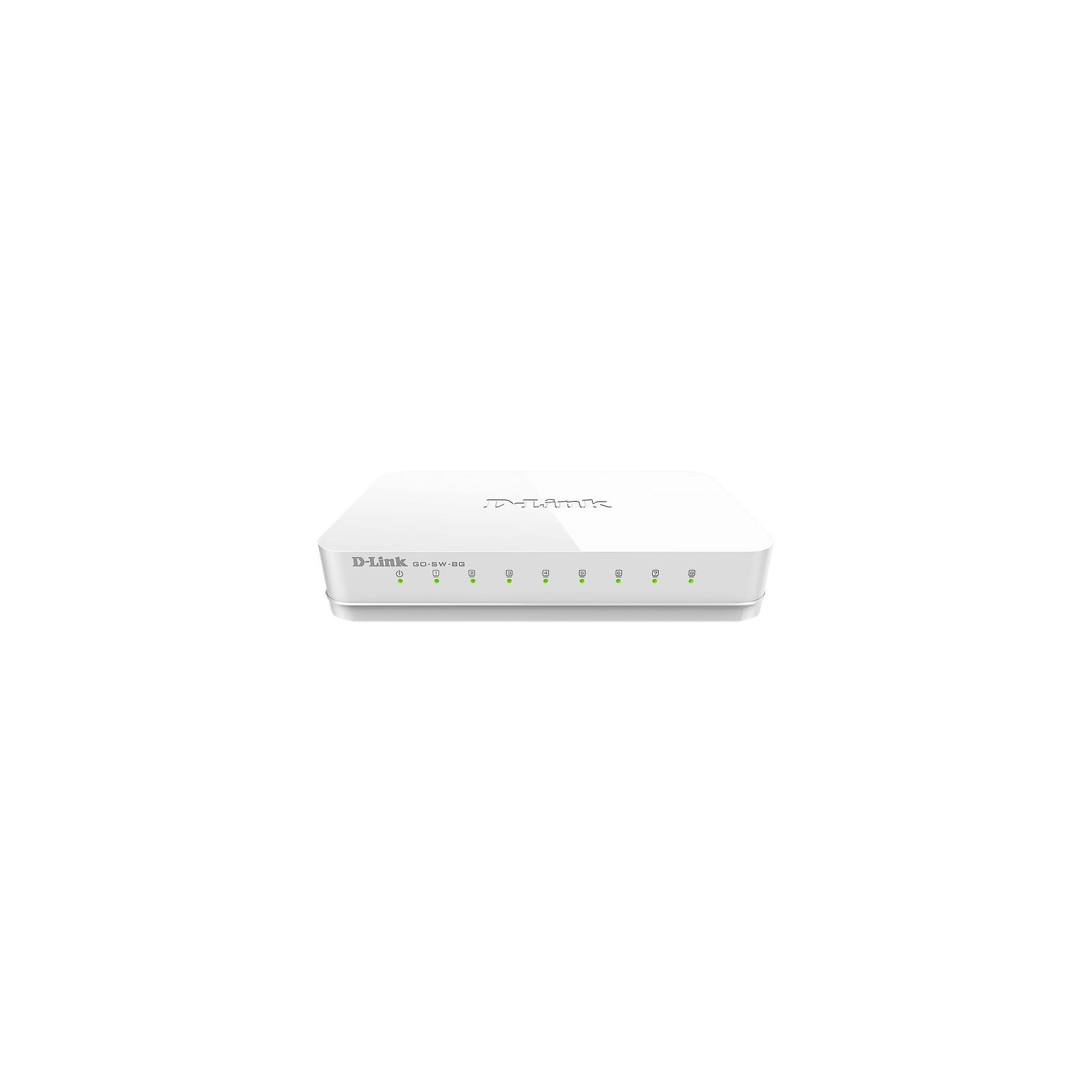 D-Link Switch 8P 10/100/1000 Soho ·Go-Sw-8G Negro