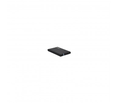 Caja Externa 2.5  Usb3.1 Sata Tooq Aluminio Negro