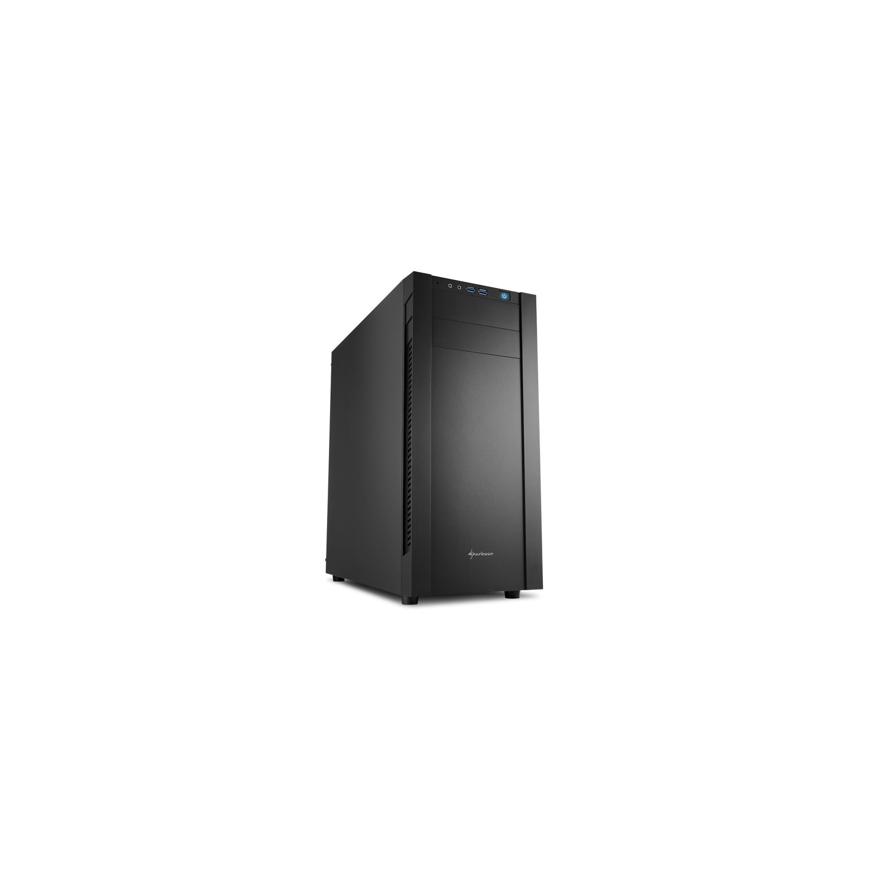 Sharkoon S25-V Midi-Tower Negro Carcasa De Ordenador