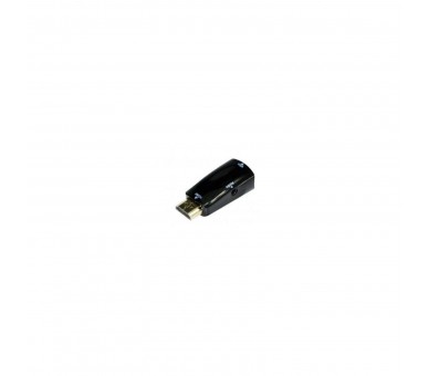 Gembird A-Hdmi-Vga-02 Hdmi Vga (D-Sub) Negro Adaptador De C