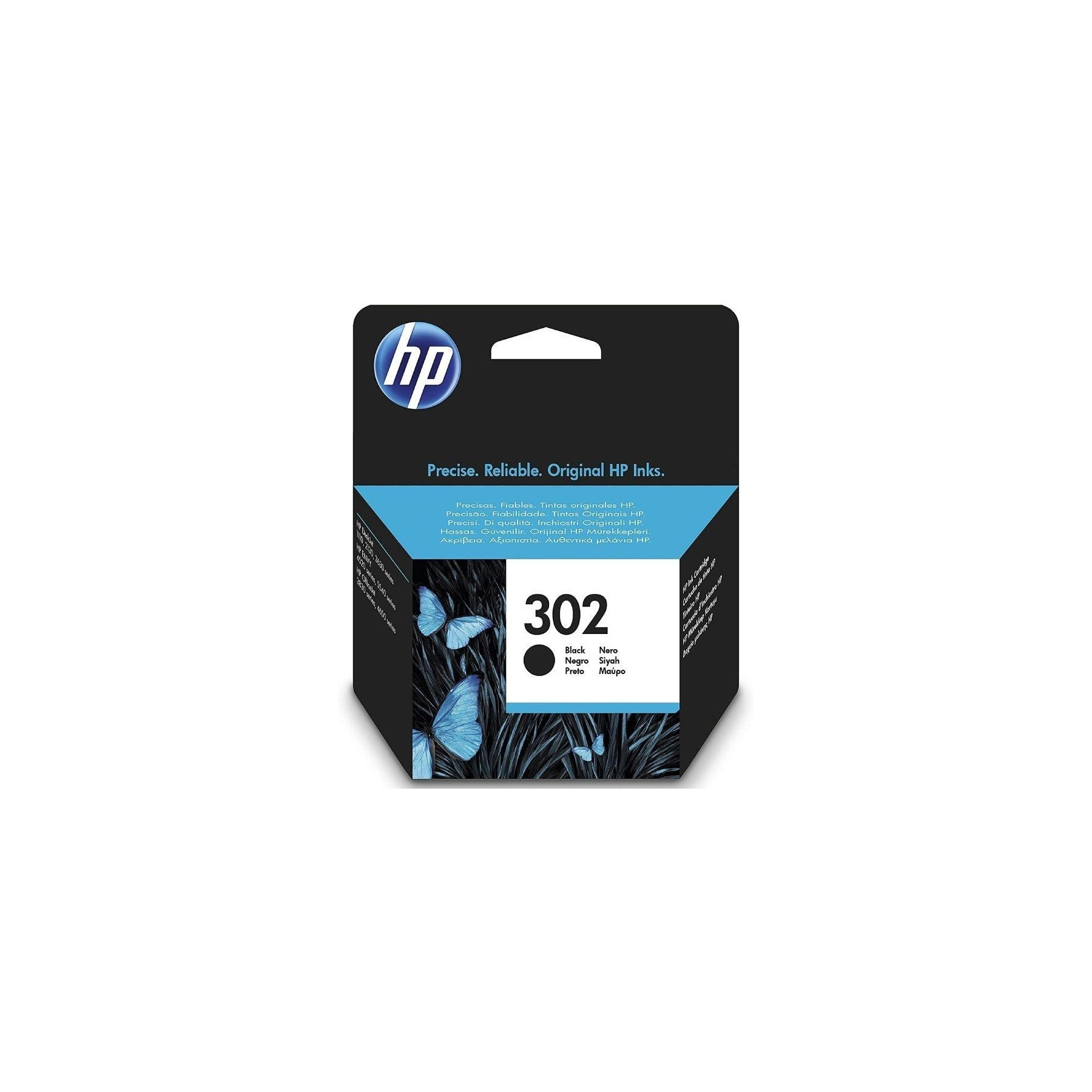 Cartucho Orig Hp Nº 302 Negro F6U66Ae