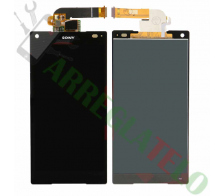 Display For Sony Xperia Z5 Compact, Color Black