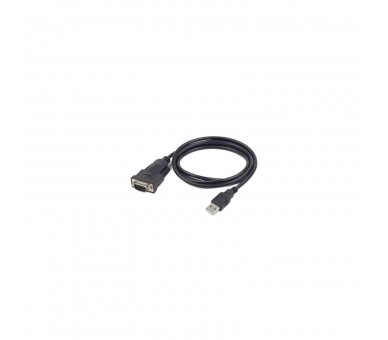 Gembird Uas-Db9M-02 Usb 2.0 Db9M Negro Adaptador De Cable