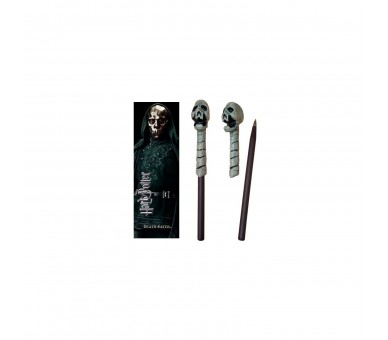 Varita Boligrafo Y Marcapaginas Death Eater Skull Harry Pott