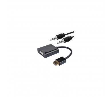 Nanocable Conversor Hdmi A Svga+Audio M/H 10Cm