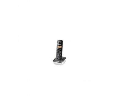 Teléfono Fijo Inalámbrico Dect Panasonic Kx-Tg1611 Negro/Bla
